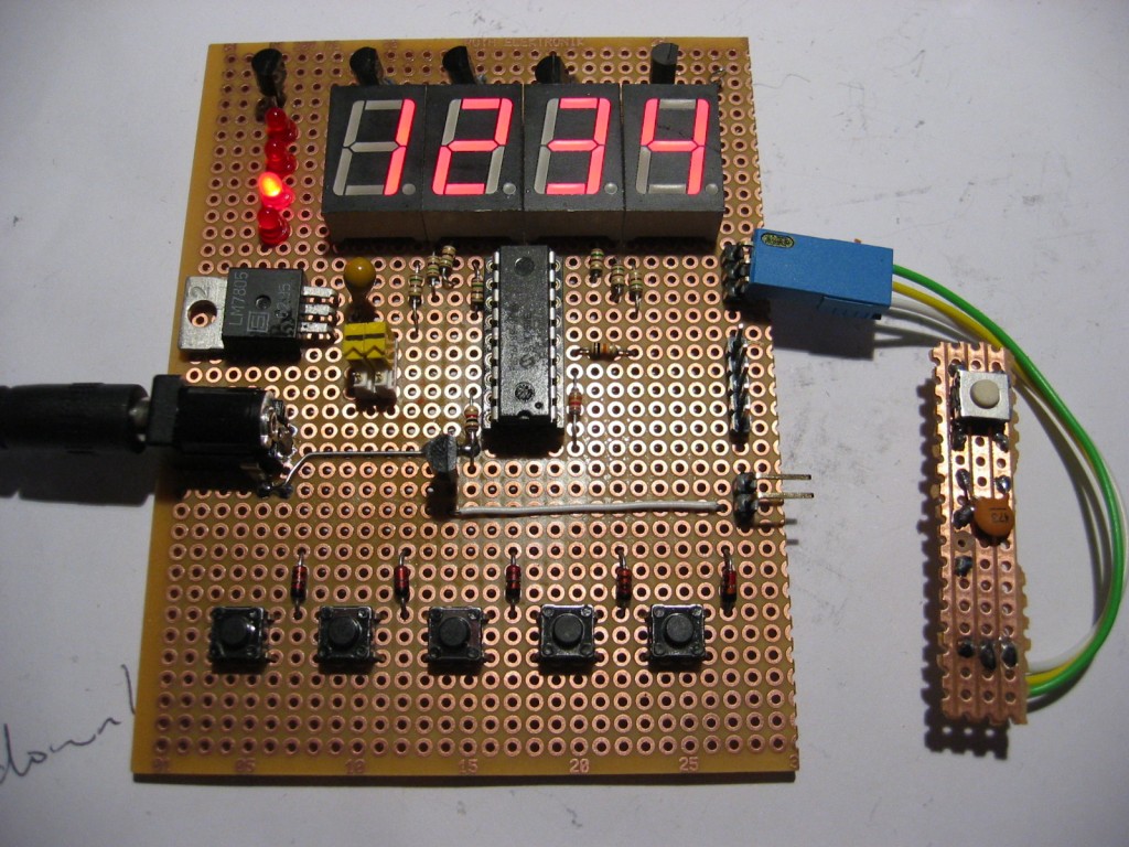 Requires Assembly 4-Digit Programmable Counter for Down-Counting 